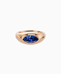 Royal Blue Lab Sapphire / Marquise / 1ct