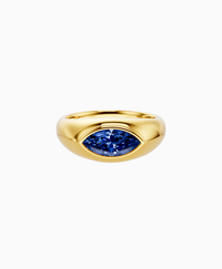 Royal Blue Lab Sapphire / Marquise / 1ct