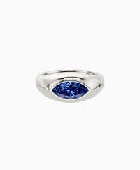 Royal Blue Lab Sapphire / Marquise / 1ct