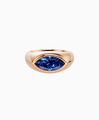 Royal Blue Lab Sapphire / Marquise / 1.5ct
