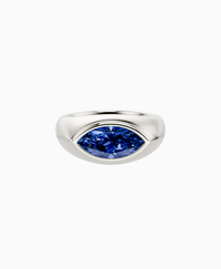 Royal Blue Lab Sapphire / Marquise / 1.5ct