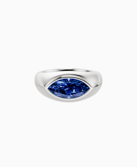 Royal Blue Lab Sapphire / Marquise / 1.5ct