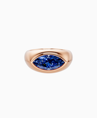 Royal Blue Lab Sapphire / Marquise / 2ct