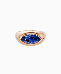 Royal Blue Lab Sapphire / Marquise / 2ct