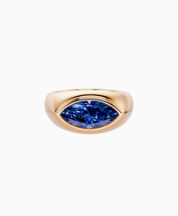 Royal Blue Lab Sapphire / Marquise / 2ct