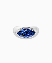 Royal Blue Lab Sapphire / Marquise / 2.5ct