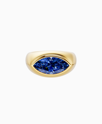 Royal Blue Lab Sapphire / Marquise / 2.5ct
