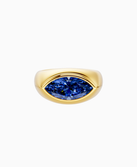 Royal Blue Lab Sapphire / Marquise / 2.5ct