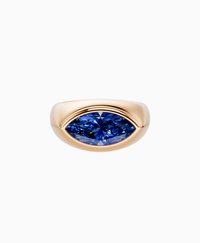 Royal Blue Lab Sapphire / Marquise / 2.5ct