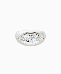 White Lab Diamond / Marquise / 2.5ct