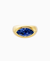 Royal Blue Lab Sapphire / Marquise / 2.5ct