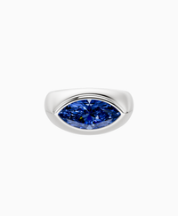 Royal Blue Lab Sapphire / Marquise / 2.5ct