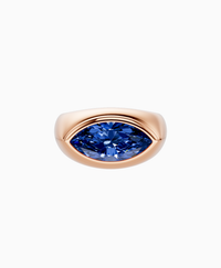 Royal Blue Lab Sapphire / Marquise / 3ct