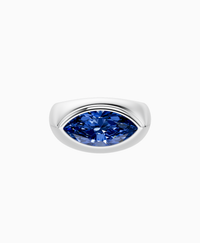 Royal Blue Lab Sapphire / Marquise / 3ct