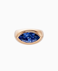 Royal Blue Lab Sapphire / Marquise / 3ct