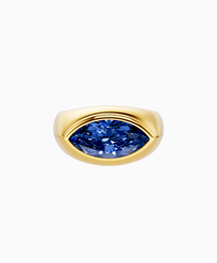 Royal Blue Lab Sapphire / Marquise / 3ct