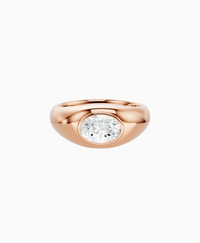 White Lab Diamond / Oval / 1ct