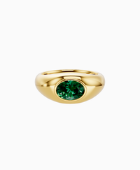 Zambian Lab Emerald / Oval / 1ct