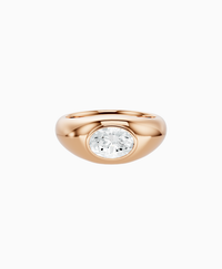 White Lab Diamond / Oval / 1ct