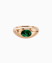 Zambian Lab Emerald / Oval / 1ct