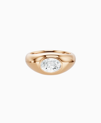 White Lab Diamond / Oval / 1ct