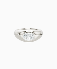 White Lab Diamond / Oval / 1ct
