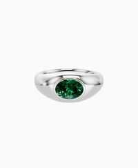 Zambian Lab Emerald / Oval / 1ct