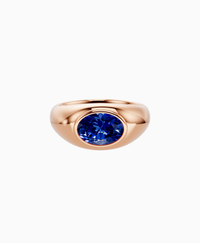 Royal Blue Lab Sapphire / Oval / 1.5ct