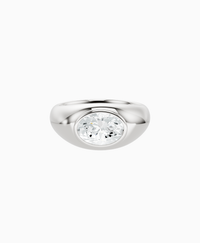 White Lab Diamond / Oval / 1.5ct