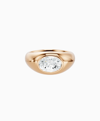 White Lab Diamond / Oval / 1.5ct