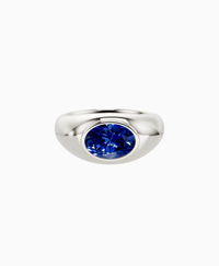 Royal Blue Lab Sapphire / Oval / 1.5ct