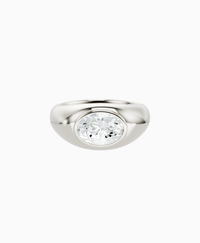 White Lab Diamond / Oval / 1.5ct