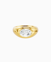 White Lab Diamond / Oval / 1.5ct