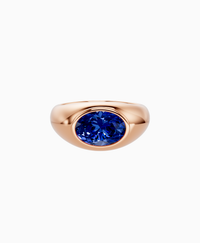 Royal Blue Lab Sapphire / Oval / 2ct