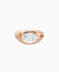 White Lab Diamond / Oval / 2ct