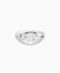White Lab Diamond / Oval / 2ct