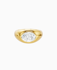 White Lab Diamond / Oval / 2ct