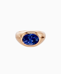 Royal Blue Lab Sapphire / Oval / 2.5ct