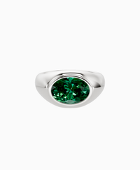 Zambian Lab Emerald / Oval / 2.5ct