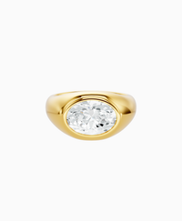 White Lab Diamond / Oval / 2.5ct
