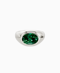 Zambian Lab Emerald / Oval / 2.5ct