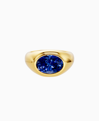 Royal Blue Lab Sapphire / Oval / 2.5ct