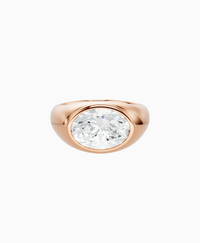White Lab Diamond / Oval / 3ct
