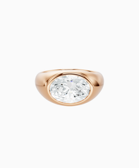 White Lab Diamond / Oval / 3ct