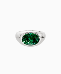 Zambian Lab Emerald / Oval / 3ct