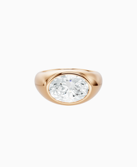 White Lab Diamond / Oval / 3ct