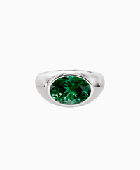Zambian Lab Emerald / Oval / 3ct