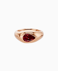 Pigeon Blood Lab Ruby / Pear / 1ct