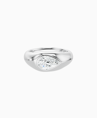 White Lab Diamond / Pear / 1ct