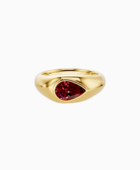 Pigeon Blood Lab Ruby / Pear / 1ct